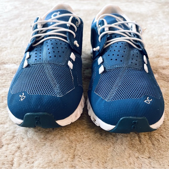 On Running Blue and White Sneakers - Picture 5 of 15